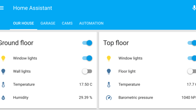 Home Assistant - Home Automation