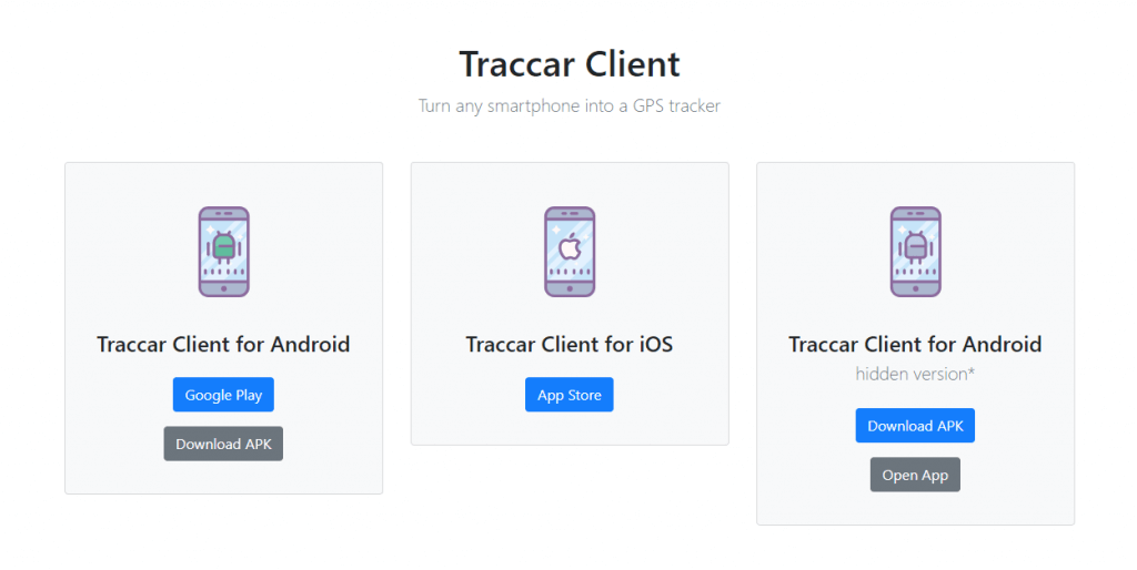 Traccar Mobile Applications