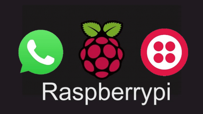 Raspberry Twilio Whatsapp