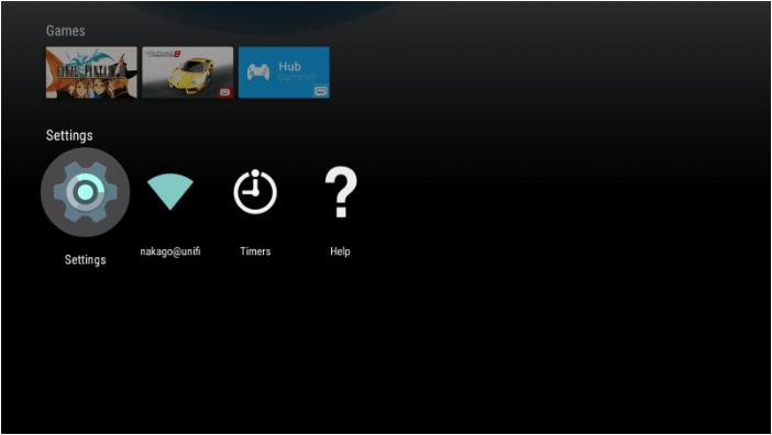 ADB - AndroidTV - Settings
