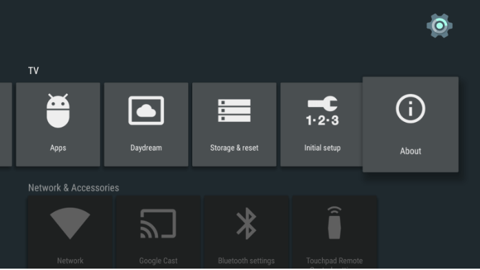 ADB - AndroidTV - About