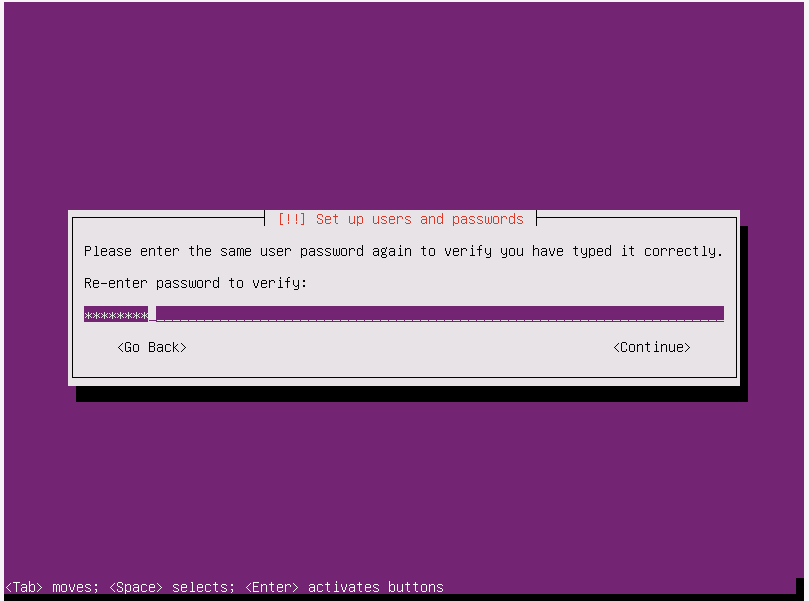 Techblog - Ubuntu setup set password